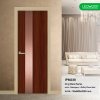 ประตู iDoor Premium Metal Line เส้นใหญ่/สีทองแดง สี Mahogany ขนาด 3.5x80x200 ซม.