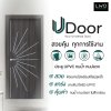 ประตู UPVC สี Cenerio Oak ลาย P1 ขนาด 3.5x80x200 ซม.