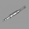 คอนเนคเตอร์ ปลั๊กโฟนสเตอริโอ 1/4" ท้ายสปริง สำหรับเข้าสาย LIDGE YM-181A