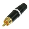 คอนเนคเตอร์ RCA Male Plug สีขาว NEUTRIK NYS373-9
