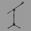 ขาตั้งไมค์ ตั้งพื้นเล็กฐานแฉกพร้อมแขนบูมและคอจับไมค์ NTS ST-200A