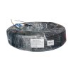 สายสำเร็จไฟเบอร์ออฟติกกลม Composit (ฉนวนกันกระรอก) LC/UPC-LC/UPC 4 Core + สายไฟ (2*1.0 sqm) 200M