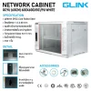 ตู้แร็ค 9U ลึก 60 ซม. GLINK รุ่น GC9U60 (แถมฟรี ถาด 1 ใบ)