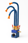 Industrial Robot Coolant nozzles with magnetic bases