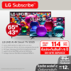 ทีวี LG UHD AI UA84 4K Smart TV 2025