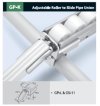 GP-K   -  Adjustable  Roller to Silde Pipe Union