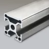 Aluminium Profile 30x30 1 Flat Series 8 (อลูมิเนียมโปรไฟล์ หน้าตัด 30x30 mm ด้านเปิด 1 ด้าน สำหรับซีรีย์ 8)