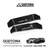 Scuffplate ALPHARD 40 สคัพเพลท สแตนเลส SUS 304 พร้อม LED | GODTOWA