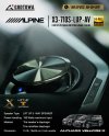 ALPINE X3-710S-LUP-AV LIFT UP SPEAKER สำหรับ ALPHARD 30 / VELLFIRE 30