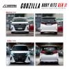 GODZILLA BODYKIS GEN II ชุดสเกิร์ตรอบคัน Alphard 40