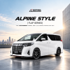 ALPINE STYLE FLAP SERIES สำหรับ Toyota Alphard 30 G รุ่นปี 2018 - 2023