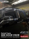Side Door Visor กันสาดแท้ Toyota สำหรับ ALPHARD / VELLFIRE 30