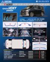 ค้ำ CUSCO สำหรับรถยนต์ Noah Voxy 90 ชุดค้ำ cusco สำหรับ Noah Voxy 90 กันโคลง cusco