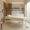 ภูผา (PHUPHA SERIES) - เตียงสปาขาเหล็กกล่องขาวขนาด L