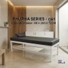 ภูผา (PHUPHA SERIES) - เตียงสปาขาเหล็กกล่องขาวขนาด L
