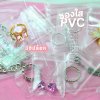 ซองถุง PVC แบบหนาปิดได้ใส่เครื่องประดับ พระเครื่อง เหรียญ เข็มกลัด ของได้หลากหลาย มีหลายขนาดให้เลือก