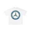 MERCEDES LOGO WHITE