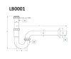 P-TRAP 36 CM LB0001