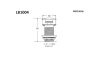 POP-UP BASIN WASTE LB1004-R