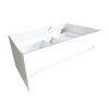 MAIN CABINET DUBBLE DRAWER 1000x460x510 LB-SNOW-1000-MC