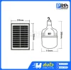 Bioenergys หลอดไฟจัมโบ้ LED โซลล่าเซลล์ 200w