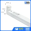 HiET รางไฟ LED T8 ขั้วสปริง *รางเปล่า*