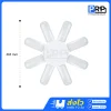 HiET หลอดไฟ LED ทรงใบพัด 8แฉก หลอดใบพัด ขั้วE27