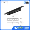 SL โคม Magnetic กลิลล์ปรับได้ LED Track Light สำหรับรางแม่เหล็ก 6.5 มม.