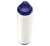 Polyform F Series Boat Fender (White Blue Top)