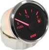 Kus Auto Marine 2" 52mm Fuel Tank Level Gauge Meter Indicator 0-190ohm Signal with Backlight 12 24 Volts