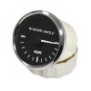 KUS Waterproof Rudder Angle Indicator Gauge With Rudder Sensor 52mm (2") 12V/24V (Black)