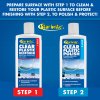 Clear Plastic Polish – Step 2