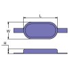 Streamlined Hull Anodes CM810S (Weld-on)