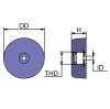 Hull Anodes CMH06 (AZIMUT) Bolt-on