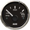 KUS Waste Water Level Gauge Stainless Bezel (Black / Euro Resistance)