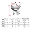 Nuova Rade Electric Marine Toilet, LT - 0E & LT - 1E