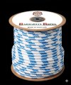 6mm Rope  White/Blue   SOLD BY LENGTH