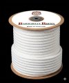 เชือกเรือ สีขาว  4มิล 100ม/ม้วน   4mm Rope White  100m/roll