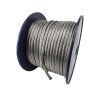 เชือกไดนีม่า Dyneema rope Dark gray 10mm 7638 Tensile