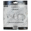 Anopro AP19644002660KITZ Yanmar Saildrive Split Ring Anode Kit - Zinc