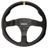 SPARCO R350 STEERING WHEEL LEATHER NO BUTT
