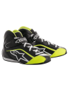 ALPINESTARS KARTING SHOES YOUTH TECH-1 K - (BLACK-WHITE-YELLOW)