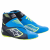 ALPINESTARS KARTING SHOES TECH-1 KZ V2 - (BLACK/ENAMEL/BLUE/YELLOW FLUO)