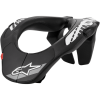ALPINESTARS YOUTH NECK SUPPORT - (BLACK/WHITE)