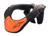 ALPINESTARS YOUTH NECK SUPPORT - (BLACK/ORANGE)