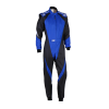 OMP KARTING SUIT KS-3X OVERALL - (Black - Blue)