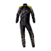 OMP KARTING SUIT KS ART OVERALL - (Black - Fluo Yellow)