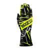 SPARCO KARTING GLOVES K-ROOKIE - (Black/Fluo yellow)