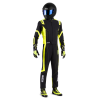 SPARCO KARTING SUIT THUNDER ADVANCED - (Black/Fluo yellow)