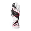 SPARCO KARTING GLOVES K-ARROW+ - (WHITE-BLACK)